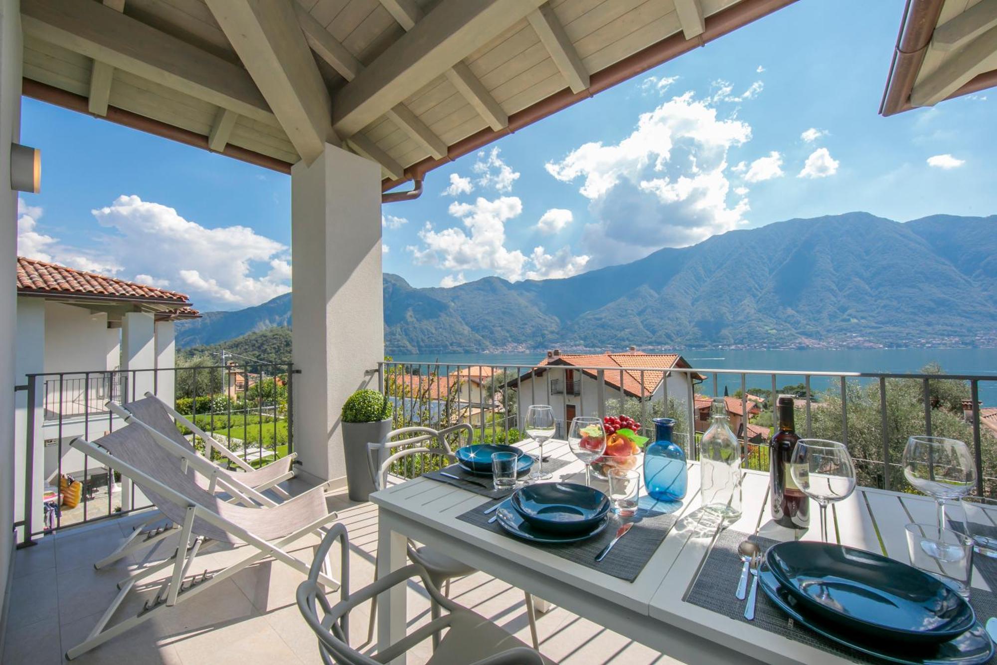 Апартаменти Sant' Agata Bellavista Ossuccio Екстер'єр фото