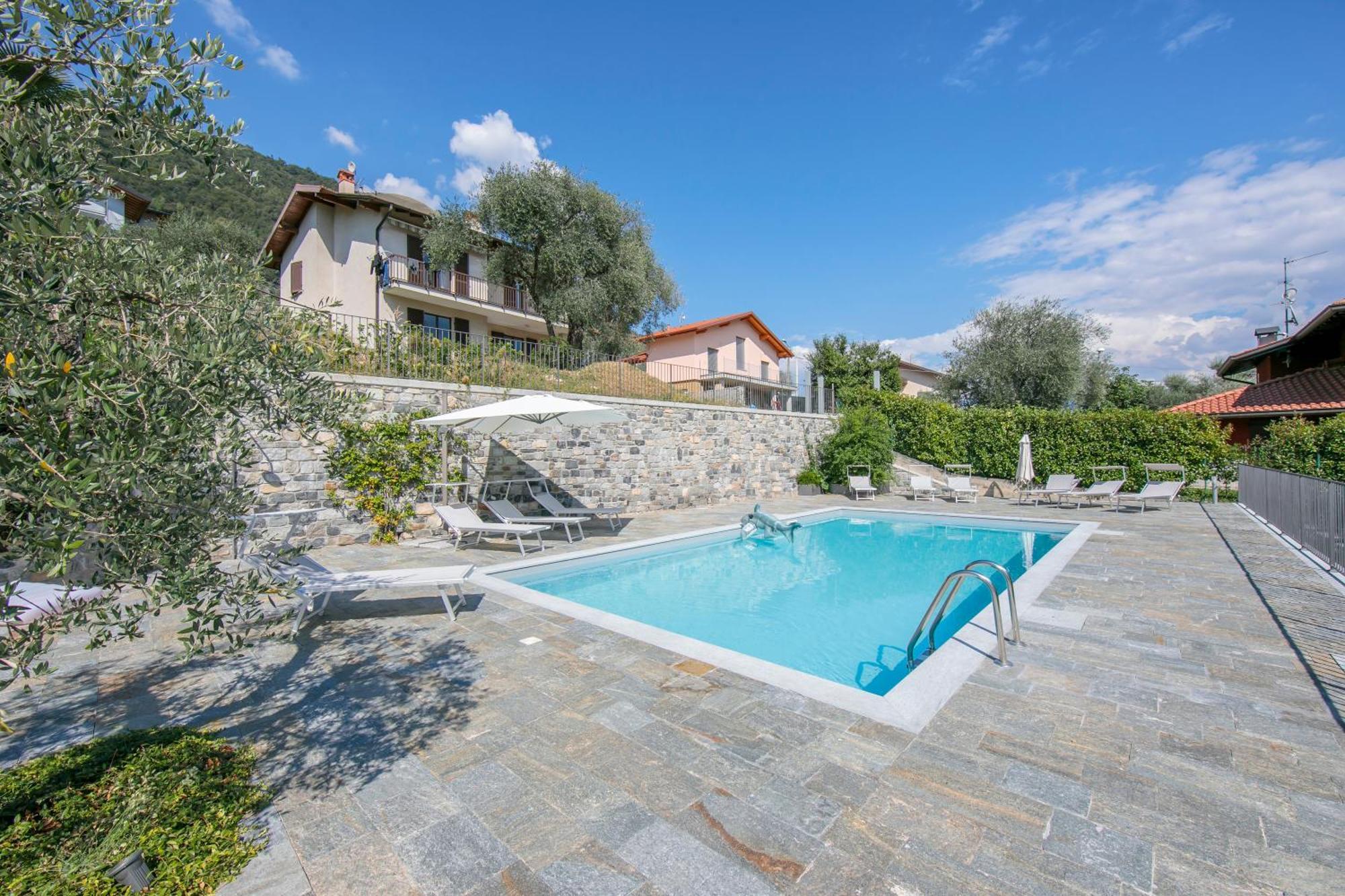 Апартаменти Sant' Agata Bellavista Ossuccio Екстер'єр фото